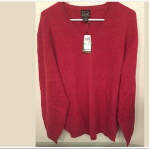 NEW Jos. A. Banks Sweater 100% Cashmere LARGE